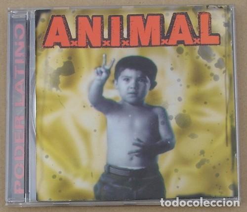 CDs de m&uacute;sica: A.N.I.M.A.L. - PODER LATINO (CD) 1998 - 14 TEMAS - GERMANY - Foto 1