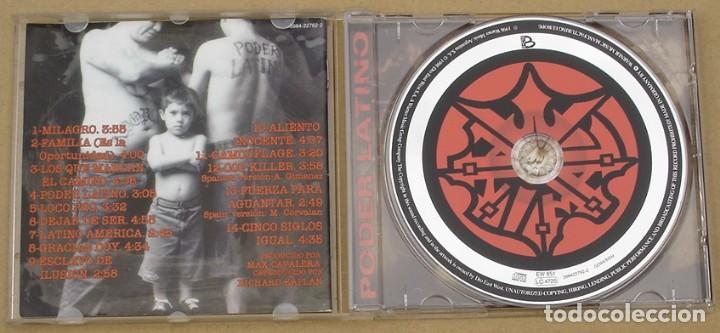 CDs de m&uacute;sica: A.N.I.M.A.L. - PODER LATINO (CD) 1998 - 14 TEMAS - GERMANY - Foto 2