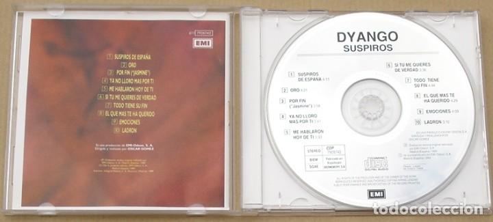 CDs de m&uacute;sica: DYANGO - SUSPIROS (CD) 1989 - 10 TEMAS - Foto 2