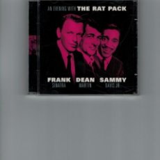 CDs de Música: THE RAT PACK, AN EVENING WITH. F. SINATRA, D. MARTIN, S. DAVIS JR. 2006. CD .IMPECABLE (#)