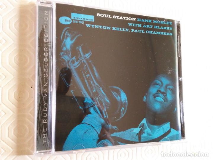 Musik-CDs: Hank Mobley-Soul Station (cd. Blue Note) reed R. Van Gelder 1999. Art Blakey. portada: Reid Miles
