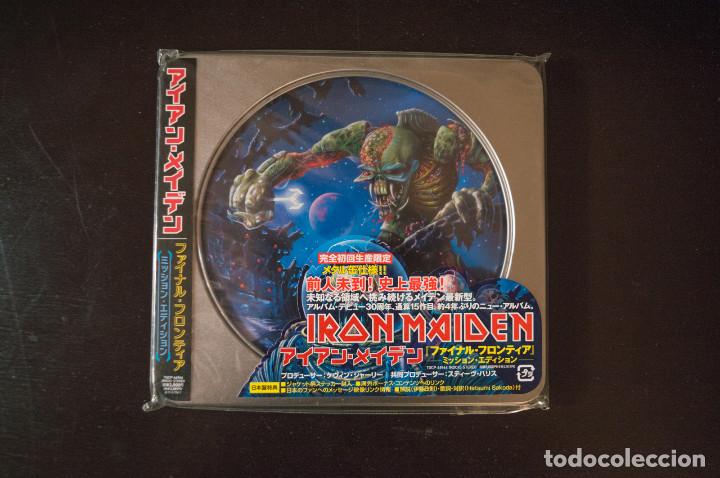 CDs de m&uacute;sica: Iron Maiden Final Frontier CD edicion japonesa - Foto 1