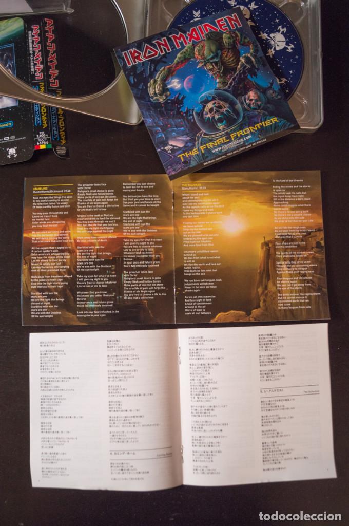 CDs de m&uacute;sica: Iron Maiden Final Frontier CD edicion japonesa - Foto 7