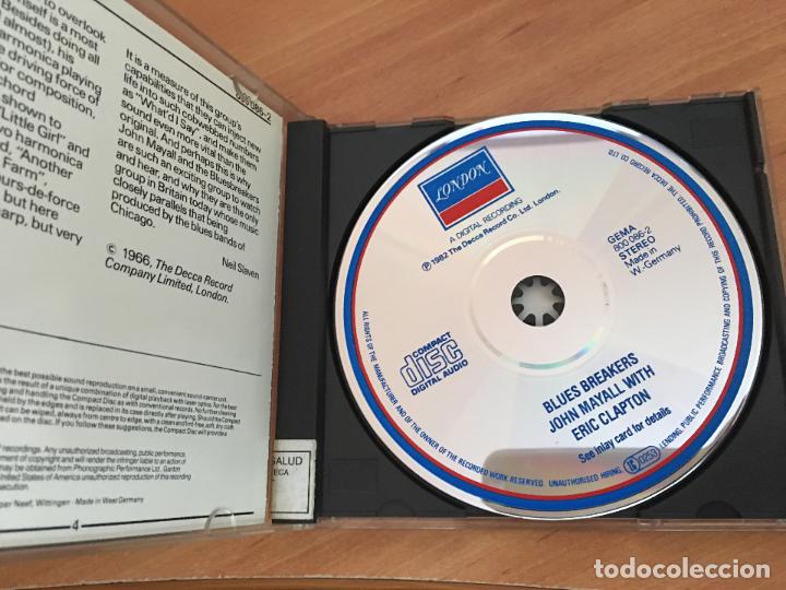 CDs de m&uacute;sica: BLUES BREAKERS JOHN MAYALL ERIC CLAPTON CD 12 TRACK  (CDI19) - Foto 2