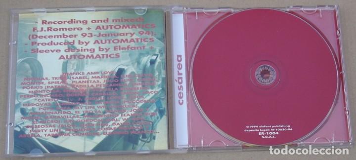 CDs de m&uacute;sica: AUTOMATICS - CES&Aacute;REA (CD) 1994 - 11 TEMAS - Foto 2