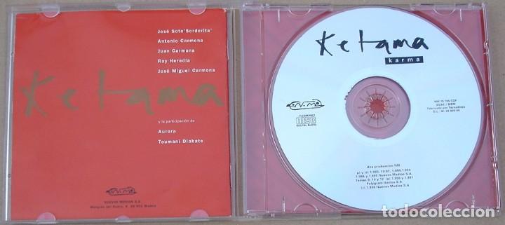 CDs de m&uacute;sica: KETAMA - KARMA (CD) 1996 - 15 TEMAS - Foto 2