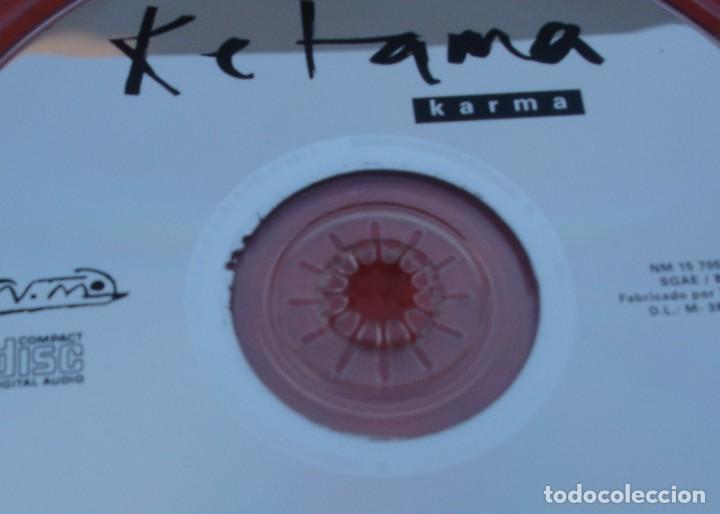 CDs de m&uacute;sica: KETAMA - KARMA (CD) 1996 - 15 TEMAS - Foto 3