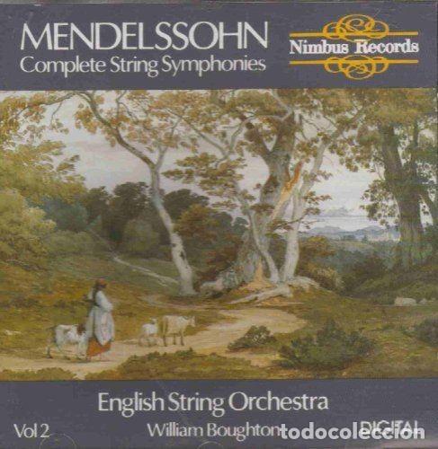 CDs de m&uacute;sica: Mendelssohn Complete String Symphonies - William Boughton - CD - Foto 1