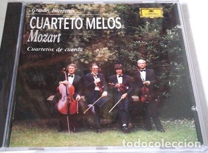 CDs de m&uacute;sica: Mozart - Cuartetos de Cuerda - Cuarteto Melos  - CD - Foto 1