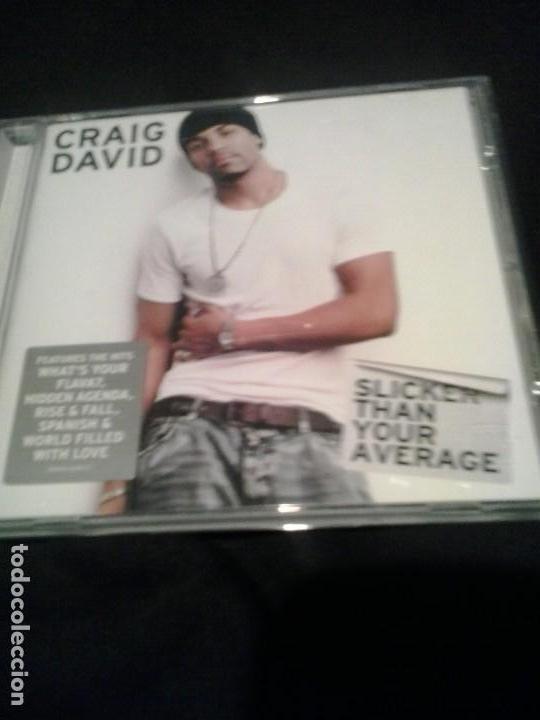 CDs de m&uacute;sica: CRAIG DAVID - SLICKER THAN YOUR AVERAGE   CD - Foto 1