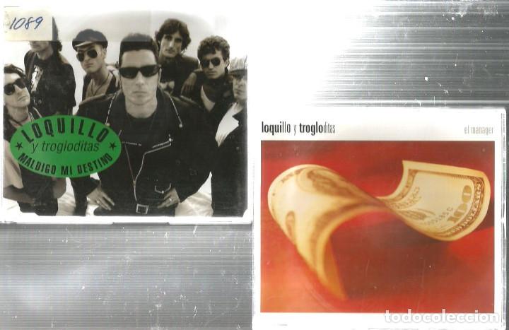 CDs de m&uacute;sica: 2 CD S SINGLE : LOQUILLO Y TROGLODITAS - Foto 1