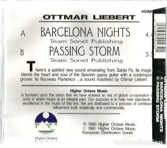CDs de m&uacute;sica: CD SINGLE DE OTTMAR LIEBERT : BARCELONA NIGHTS - Foto 2