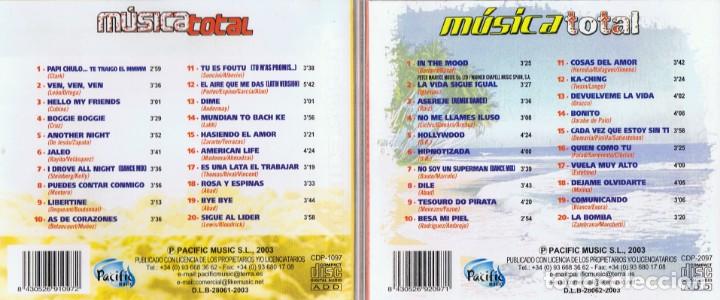 CDs de m&uacute;sica: M&Uacute;SICA TOTAL 40 S&Uacute;PER &Eacute;XITOS  ( 2 CD&acute;S) - Foto 3