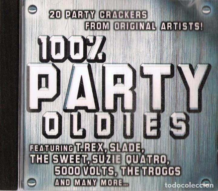 CDs de m&uacute;sica: 100% PARTY OLDIES  (CD) - Foto 1