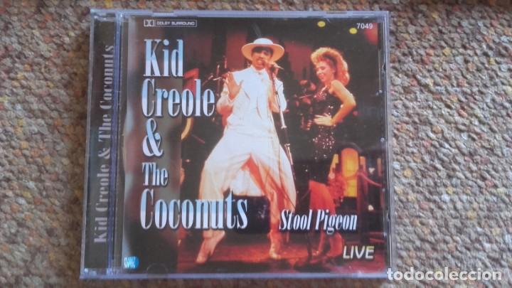CDs de m&uacute;sica: kid creole & the coconuts , stool pigeon live , cd estado impecable - Foto 1