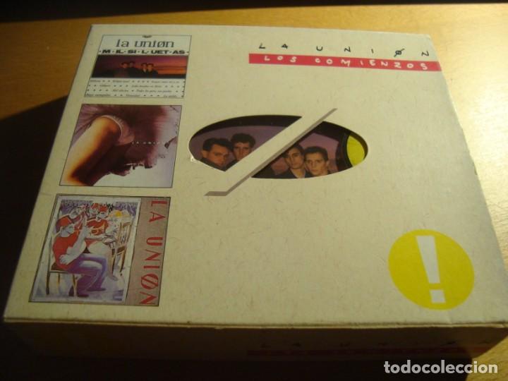 CDs de m&uacute;sica: RAR BOX. 3 CDS. LA UNI&Oacute;N. LOS COMIENZOS - Foto 1