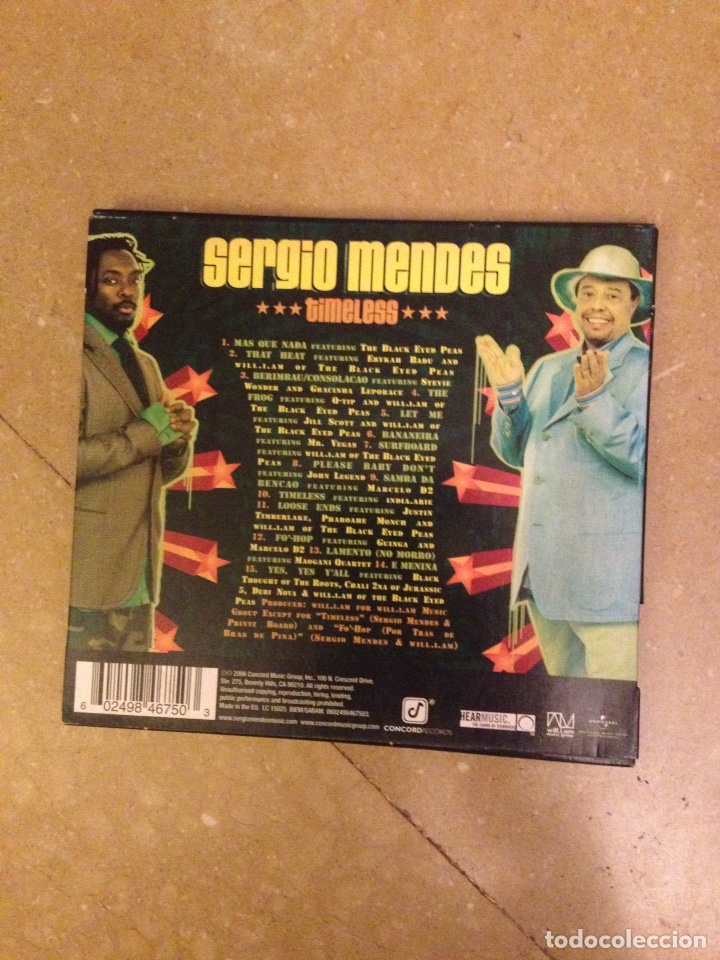 CDs de m&uacute;sica: Sergio Mendes. Timeless - Foto 3