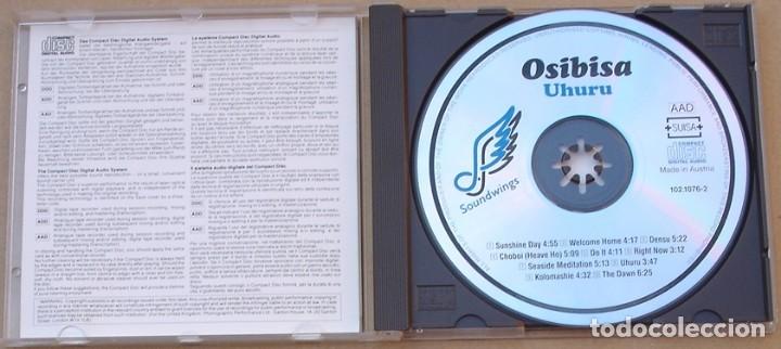 CDs de m&uacute;sica: OSIBISA - UHURU (CD) 10 TEMAS - Foto 2