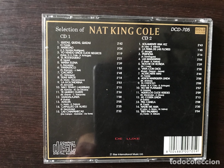 CDs de m&uacute;sica: Selection of Nat King Cole. - Foto 2