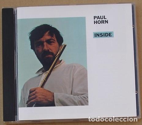 CDs de m&uacute;sica: PAUL HORN - INSIDE (CD) 1987 - 11 TEMAS - RCD 10040 - Foto 1