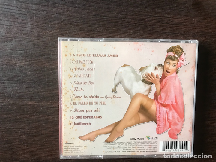 CDs de m&uacute;sica: Vive. Mal&uacute;. - Foto 2