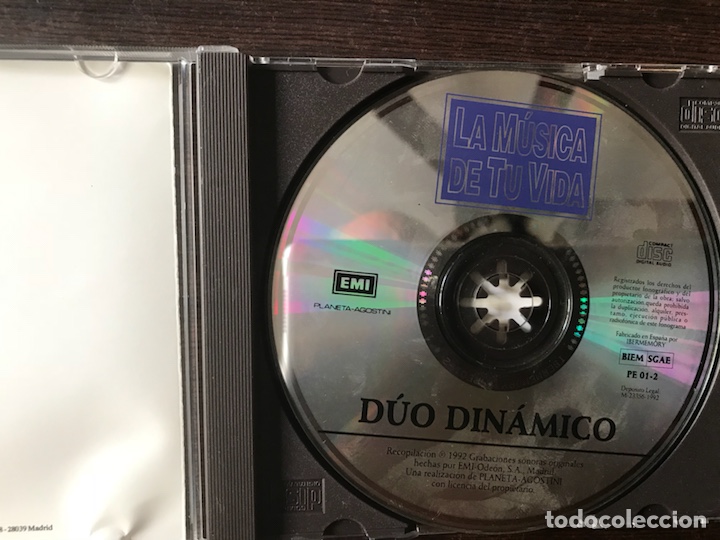 CDs de m&uacute;sica: D&uacute;o Din&aacute;mico. - Foto 3