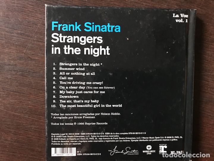 CDs de m&uacute;sica: Frank Sinatra. Strangers in the night. - Foto 2