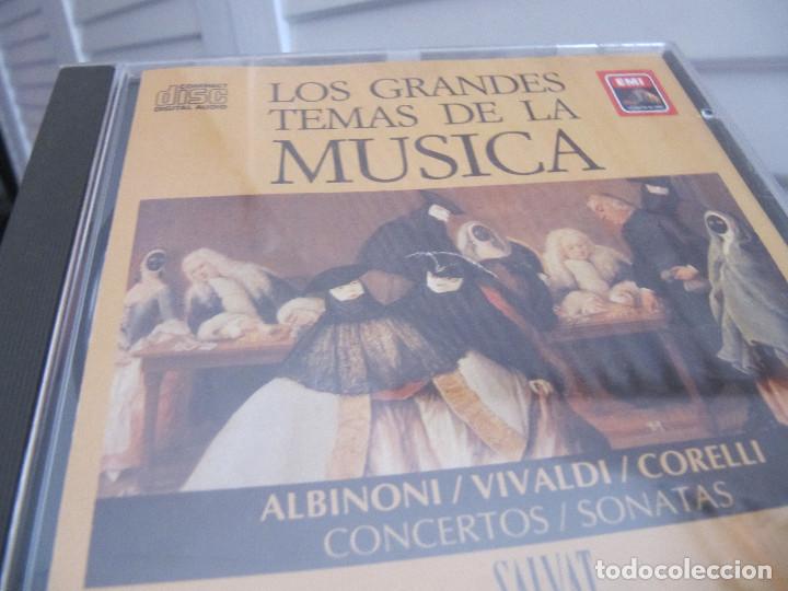 CDs de M&uacute;sica: LOS GRANDES TEMAS DE LA MUSICA SALVAT 8-ALBINONI-VIVALDI-CORELLI