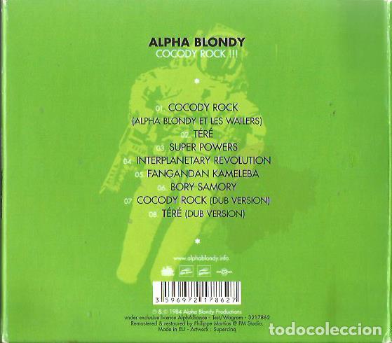 CDs de m&uacute;sica: CD ALPHA BLONDY : COCODY ROCK ( BONUS DUB VERSIONS ) - Foto 2