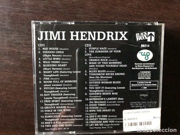 CDs de m&uacute;sica: Purple haze. Jimi Hendrix - Foto 2