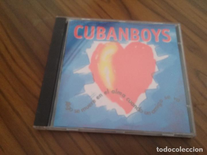 Musik-CDs: CUBANBOYS. ALGO SE MUERE EN EL ALMA CUANDO UN AMIGO SE VA. CD EN BUEN ESTADO CON 9 TEMAS. RARO