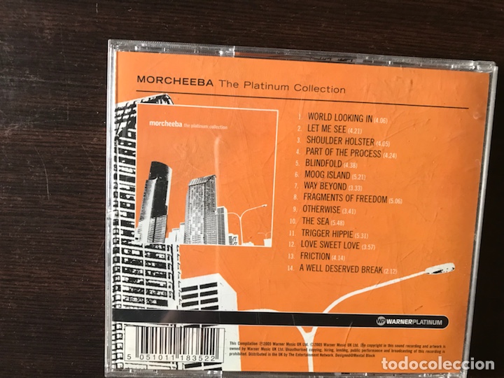 CDs de m&uacute;sica: Morcheeba. The platinum collection - Foto 2