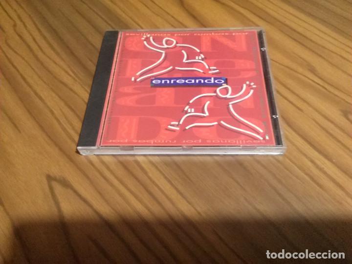 Musik-CDs: ENREANDO. SEVILLANAS POR RUMBAS. CD EN BUEN ESTADO CON 10 TEMAS. RARO