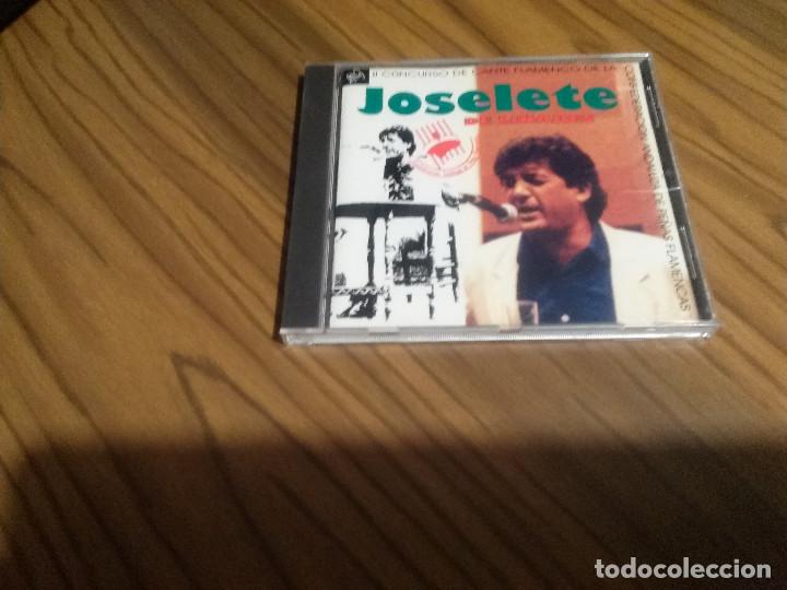 CDs de M&uacute;sica: JOSELETE. II CONCURSO DE CANTE FLAMENCO DE LA CONFEDERACI&Oacute;N PE&Ntilde;AS FLAMENCAS. CD BUEN ESTADO. RARO