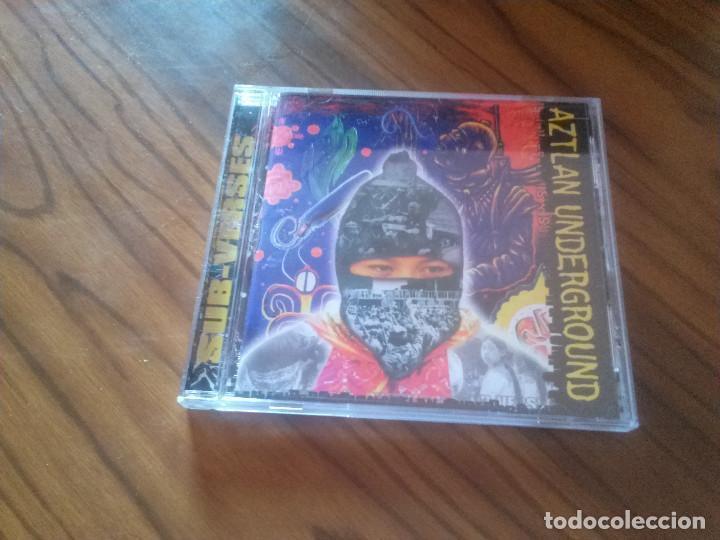 CDs de M&uacute;sica: AZTLAN UNDERGROUND. SUB-VERSES. CD EN BUEN ESTADO. CON 16 TEMAS. RARO