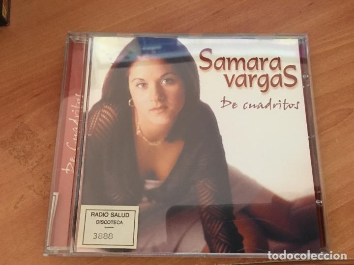 CDs de m&uacute;sica: SAMARA VARGAS (DE CUADRITOS) CD SINGLE PROMO (CDI20) - Foto 1