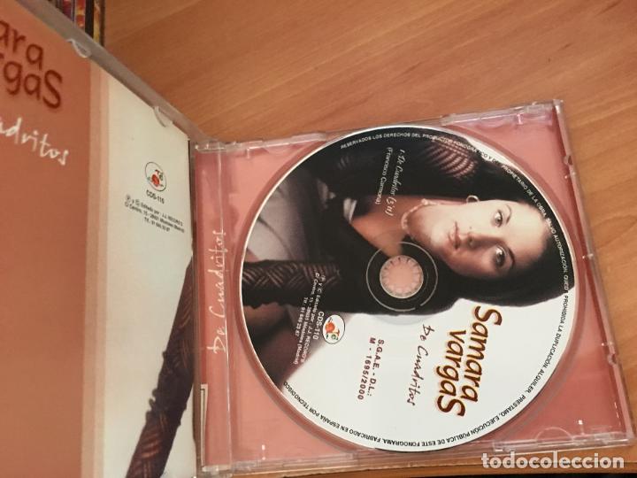 CDs de m&uacute;sica: SAMARA VARGAS (DE CUADRITOS) CD SINGLE PROMO (CDI20) - Foto 2