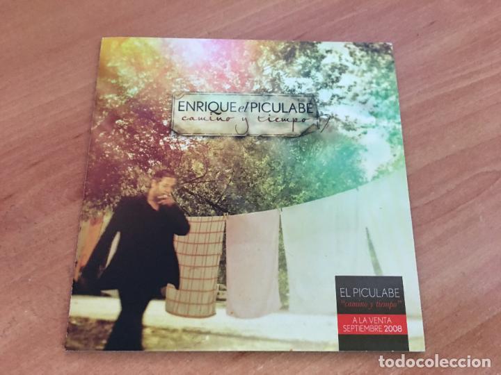 CDs de M&uacute;sica: ENRIQUE EL PICULABE (CAMINO Y TIEMPO) CD 4 CANCIONES PROMO ESPA&Ntilde;A (CDI20)