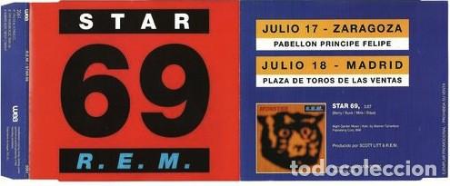 CDs de m&uacute;sica: promo R.E.M. - Star 69 - CD Single - Foto 2