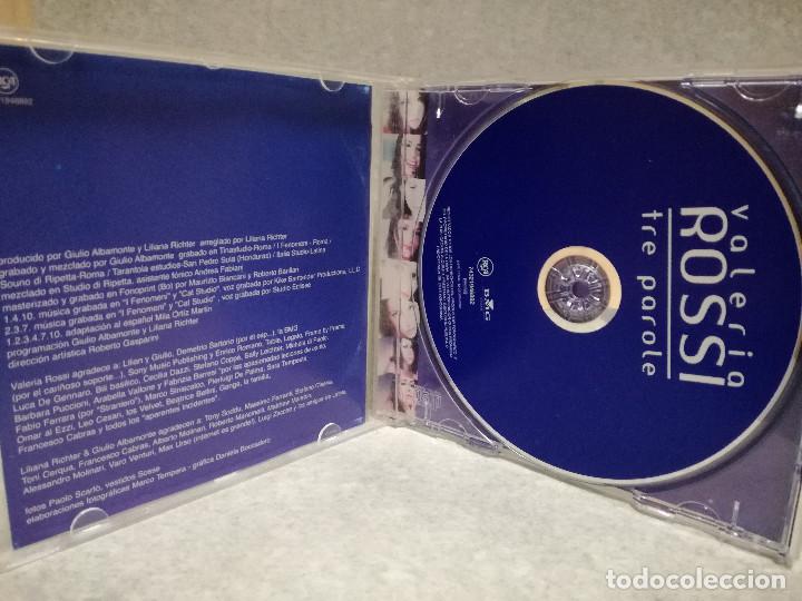 CDs de m&uacute;sica: CD - VALERIA ROSSI - TRE PAROLE - Foto 2