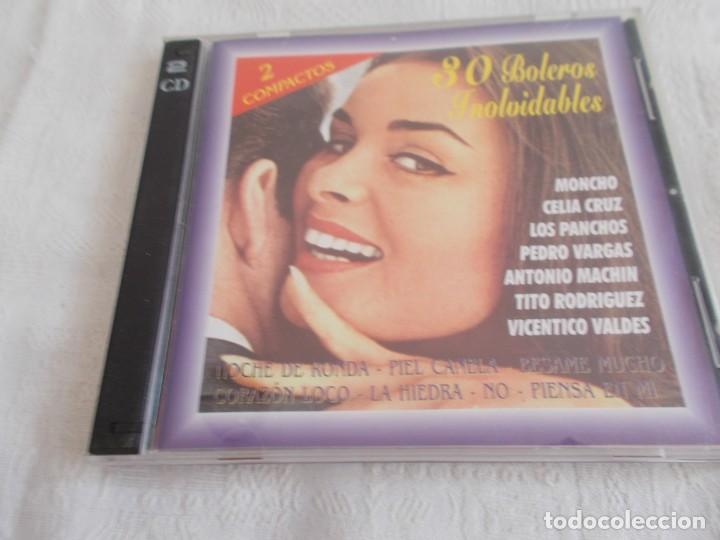 CDs de m&uacute;sica: 30 BOLEROS INOLVIDABLES 2 Cds - Foto 1