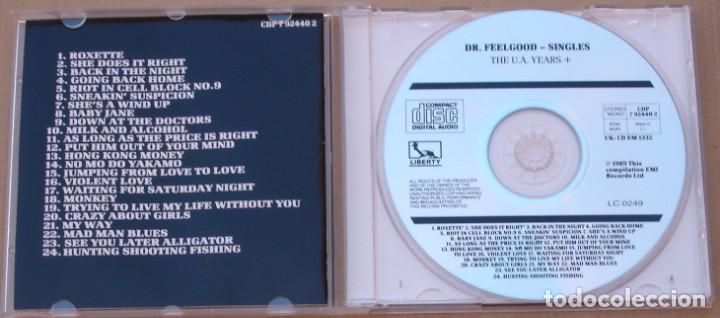 CDs de m&uacute;sica: DR. FEELGOOD - SINGLES (CD) 1989 - 24 TEMAS - Foto 2