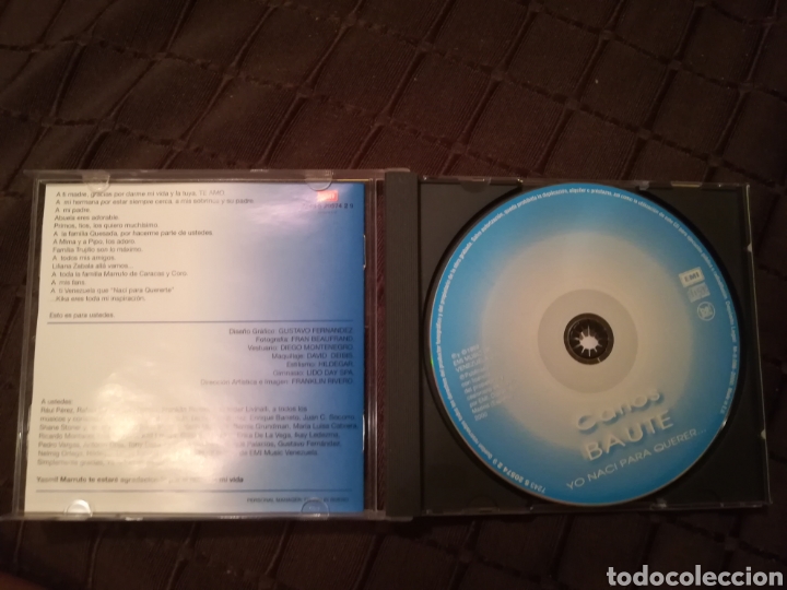 CDs de m&uacute;sica: CD Carlos baute - Foto 3