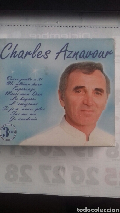 CDs de m&uacute;sica: Charles Aznavour. Grandes &Eacute;xitos 3 Cds. - Foto 1
