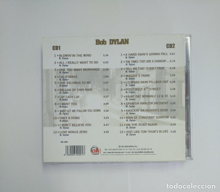 CDs de m&uacute;sica: BOB DYLAN. 2 CDS. OK RECORDS. TDKCD12 - Foto 2