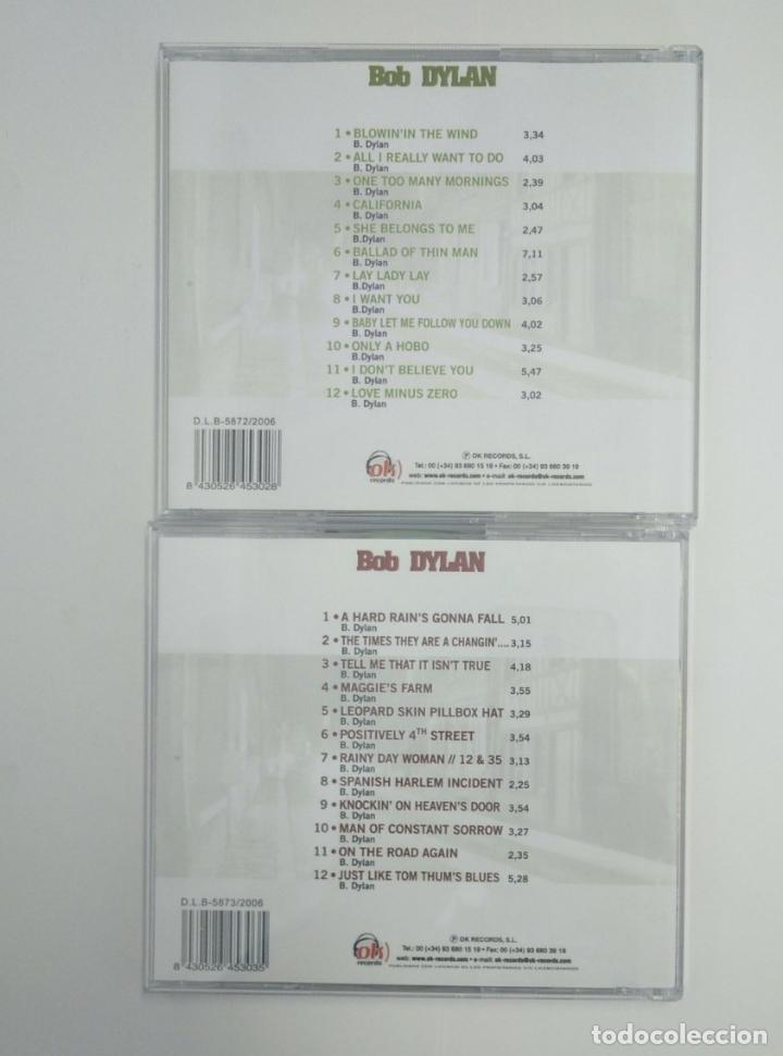 CDs de m&uacute;sica: BOB DYLAN. 2 CDS. OK RECORDS. TDKCD12 - Foto 4