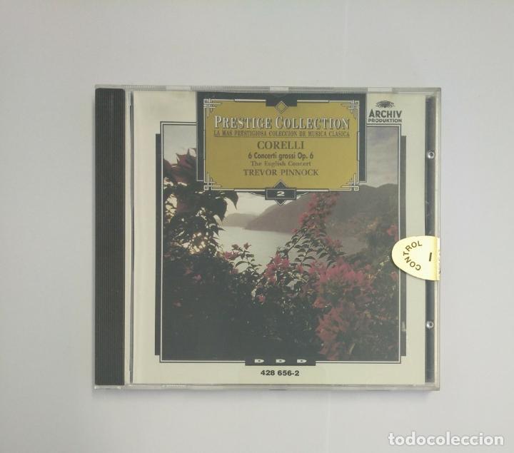 CD de Música: PRESTIGE COLLECTION. Nº 2. CORELLI. 6 CONCERTI GROSSI. TREVOR PINNOCK. CD. TDKCD13