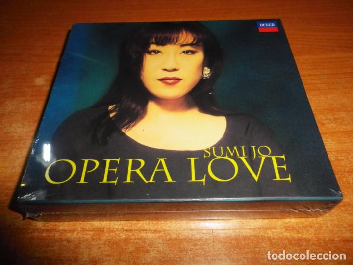CDs de m&uacute;sica: SUMI JO Opera love CAJA PRECINTADA 2 CD DECCA 2000 COREA CONTIENE 19 TEMAS BOX SET MUY RARO