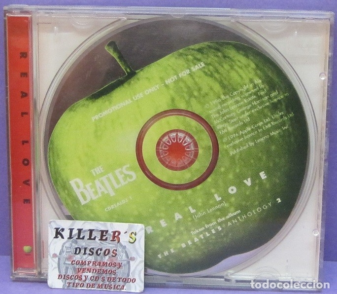 CDs de m&uacute;sica: Beatles - Real Love - CD Maxi Single Promo - Foto 1