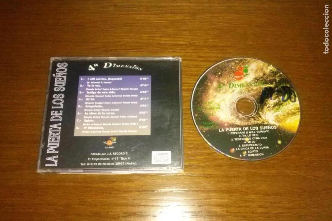 CDs de m&uacute;sica: CD - 4&ordf; Dimensi&oacute;n - La Puerta De Los Sue&ntilde;os - Year 1994 - Edition Spanish - Foto 2
